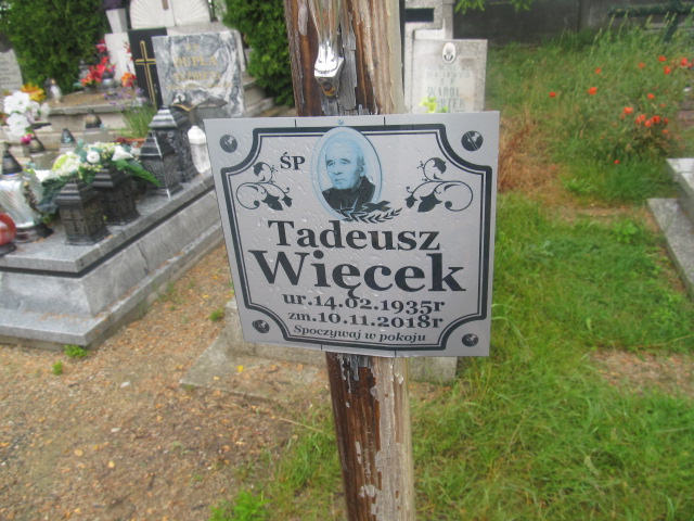 Grób Maria Więcek